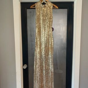 Windsor gold gown